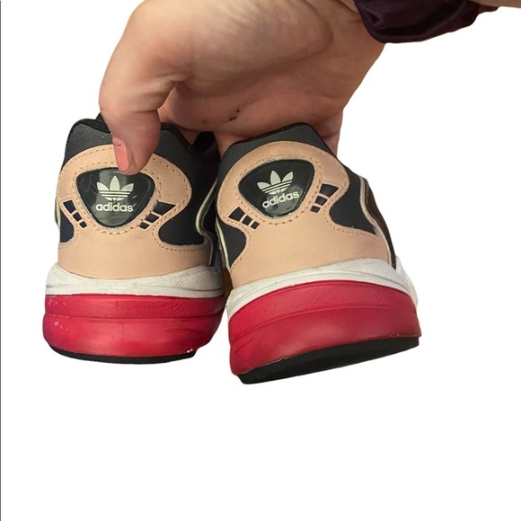 adidas Black and Red Athletic Shoes - Picture 5 of 7